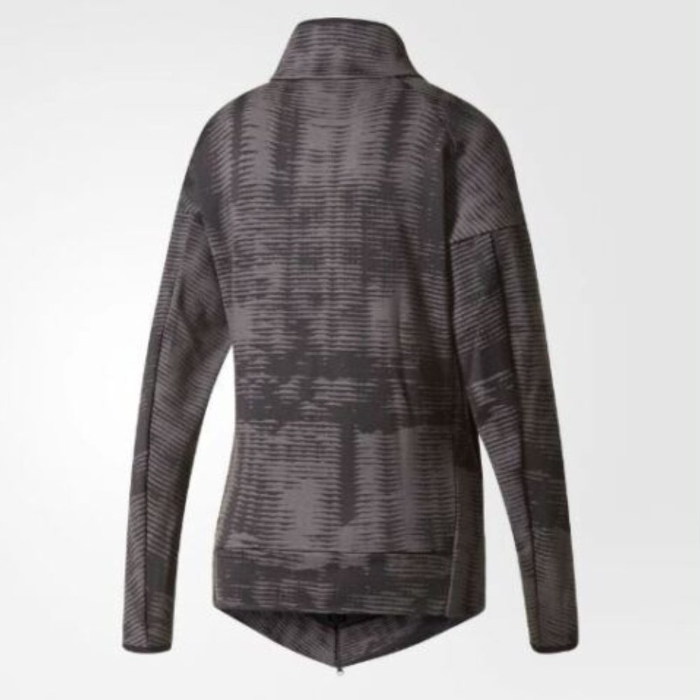 Adidas Women's Pulse Cover-Up zipped Jacket Pullover Top - Picture 9 of 9